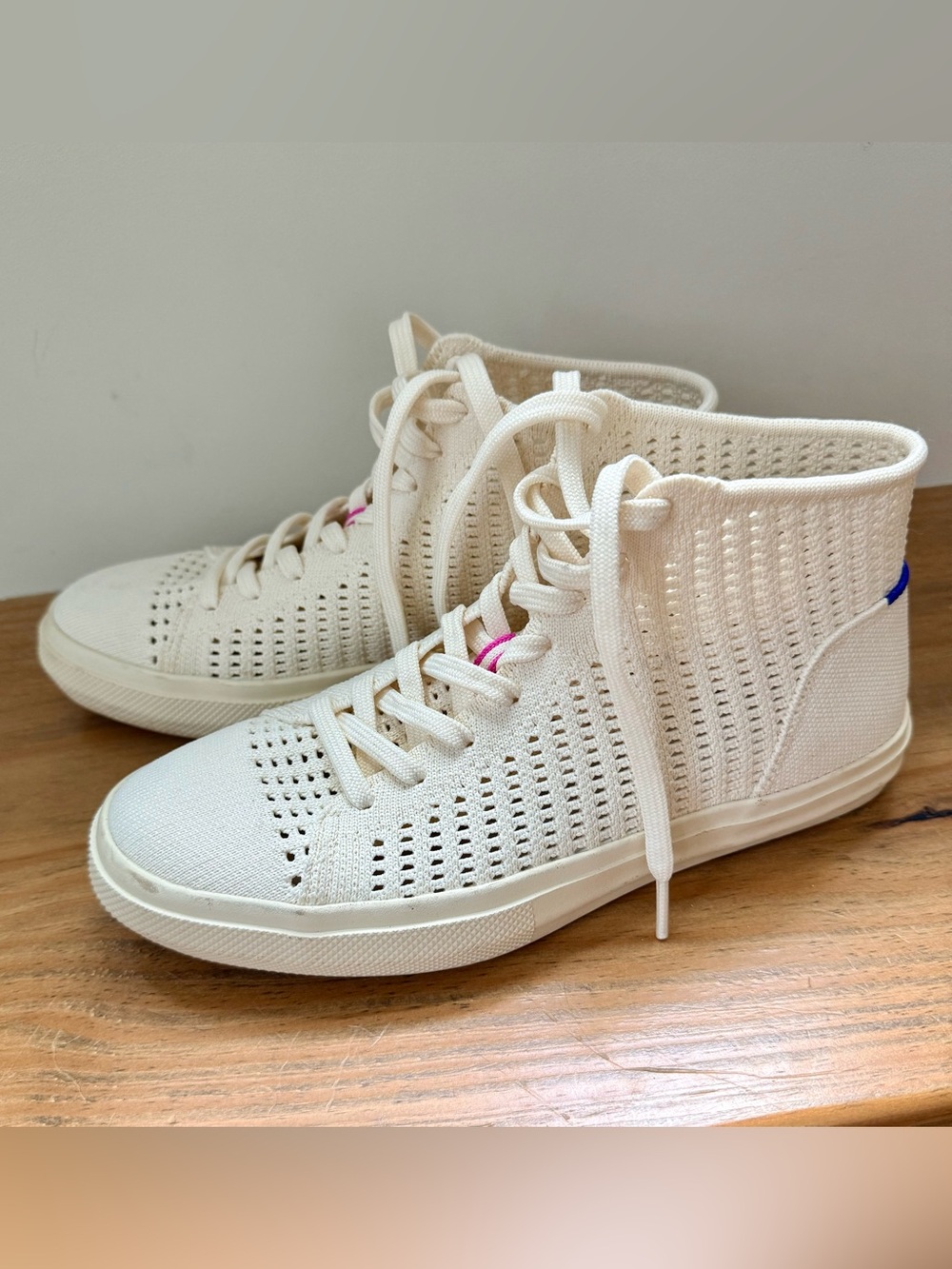 Rothy’s Hightop Mesh Sneakers - Size 8.5 - EUC